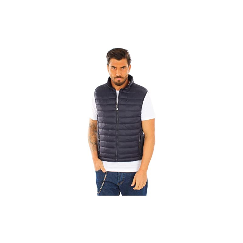 Piumino Smanicato Uomo Ciabalù – Leggero, 100 Grammi, Slim Fit, Con Tasche A Cerniera