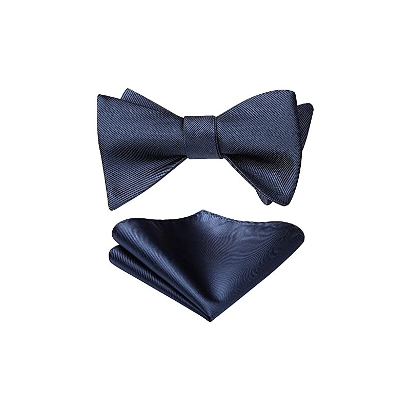 Set Papillon Uomo Regolabile Con Fazzoletto E Gemelli - Seta, Diversi Colori, Confezione Regalo - Foto 7