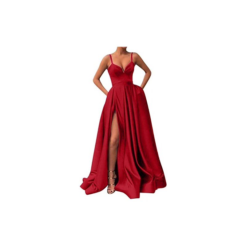 Vestito Fluido Con Spalline Sottili Regolabili - BEIGE - Donna - 22.00 - Foto 6