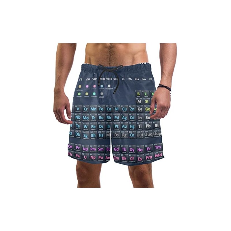 Costume Da Bagno Uomo Unicorno Arcobaleno - Slip In Poliestere Sexy E Colorato