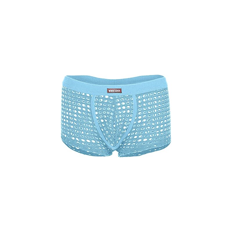 Boxer Uomo Marsupio Con Guaina – Slip Trasparente, Intimo 3D, Taglia XL, In Cotone