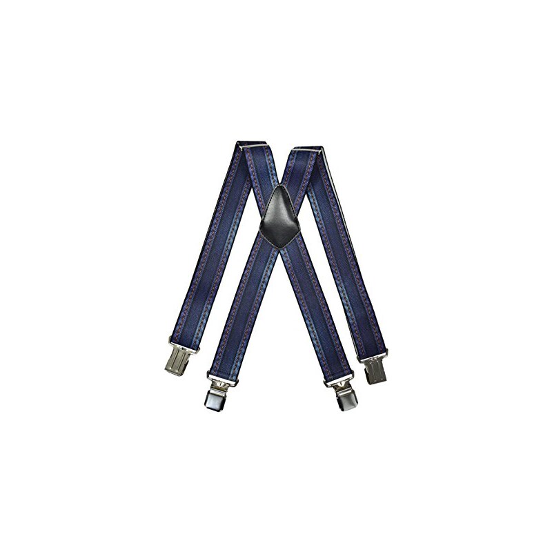 Bretelles Y Olata Pour Hommes – Largeur 3,5 Cm, Motifs Tissés, élastiques, Longueur Max 120 Cm