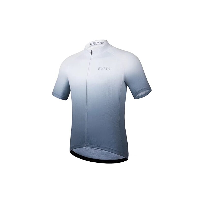 Maglia Ciclismo Uomo ROTTO Manica Lunga - Tessuto Traspirante, UPF 50+, Colori Sfumati - Foto 7