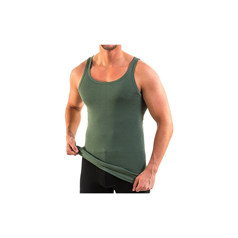 HERMKO 4880 3-pack herenshirt met korte mouwen, V-hals, 100% biologisch katoen, duurzaam, zwart, 3XL