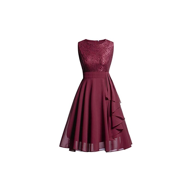 ADMAY Abito da donna elegante da cocktail, Y20K, abito gotico senza