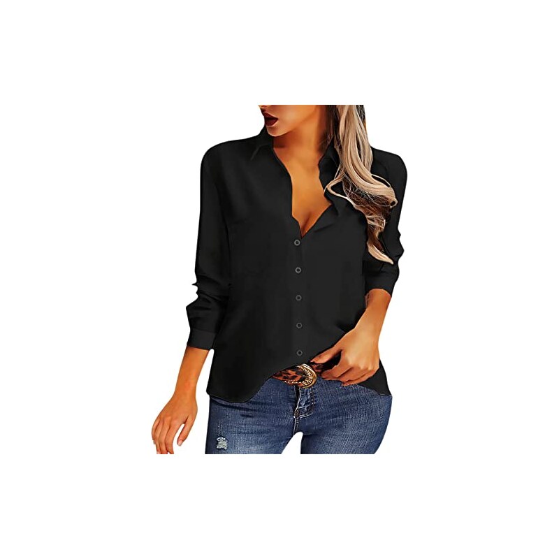 Top Cotone Stampato Donna Camicia Donna Senza Maniche Con Scollo A V - Cotone Mo