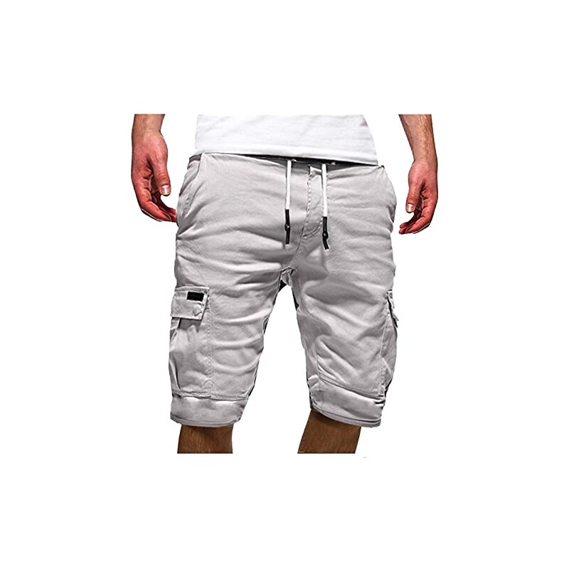 Pantaloni corti taglie forti uomo discount