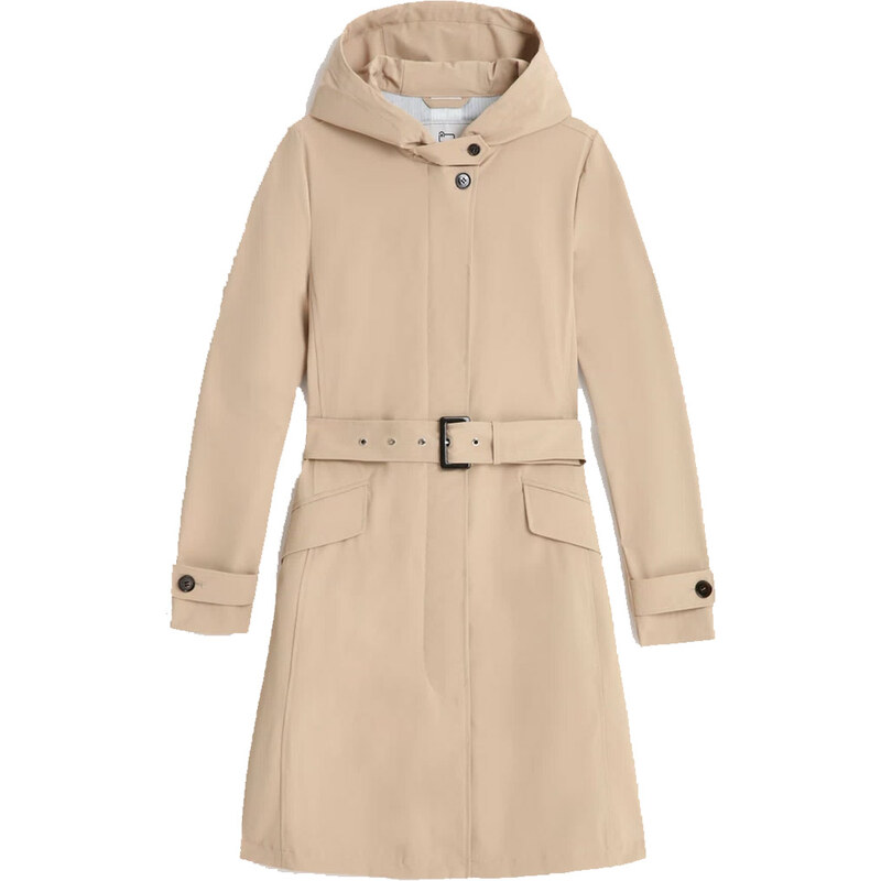 WOOLRICH TRENCH BELTED FAYETTE LIGHT