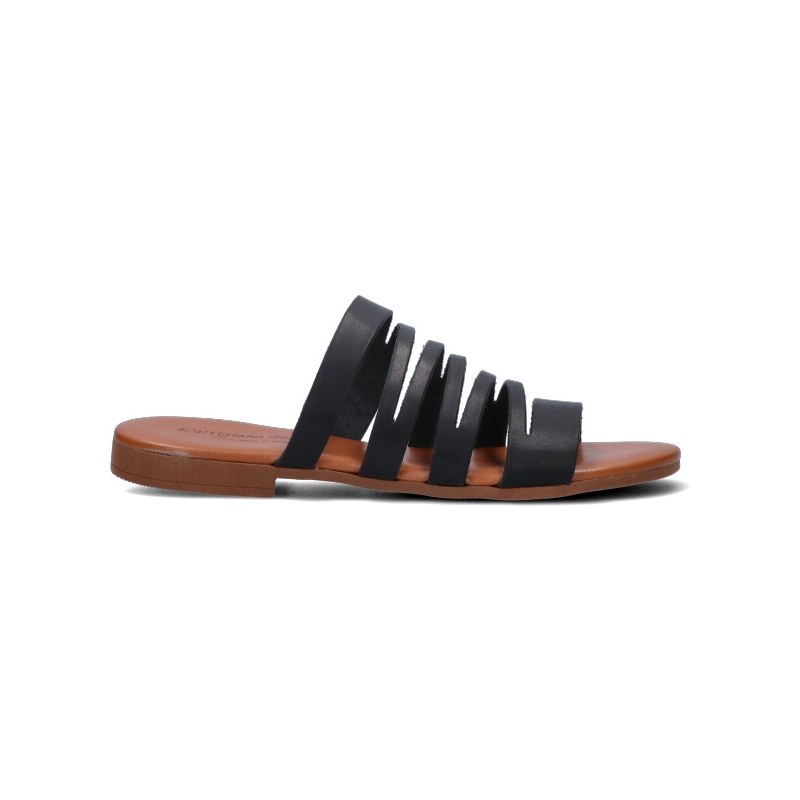 BORN Shonie Sandali Donna In Pelle Morbida, Tacco 5 Cm, Colore Nero, Taglia 43 EU – Eleganza City Style