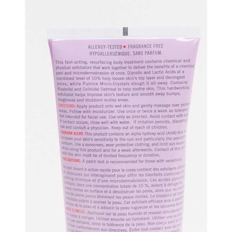 First Aid Beauty - KP Bump Eraser - Scrub corpo con 10% AHA-Trasparente