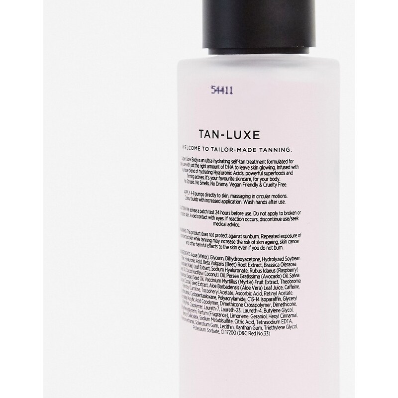 Tan Luxe - Super Glow - Siero autoabbronzante per il corpo all'acido ialuronico 150 ml-Trasparente