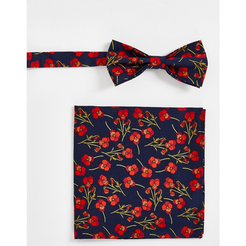 Papillon Kente Africano Con Fazzoletto Da Taschino Da Uomo Set Collo - Foto 6