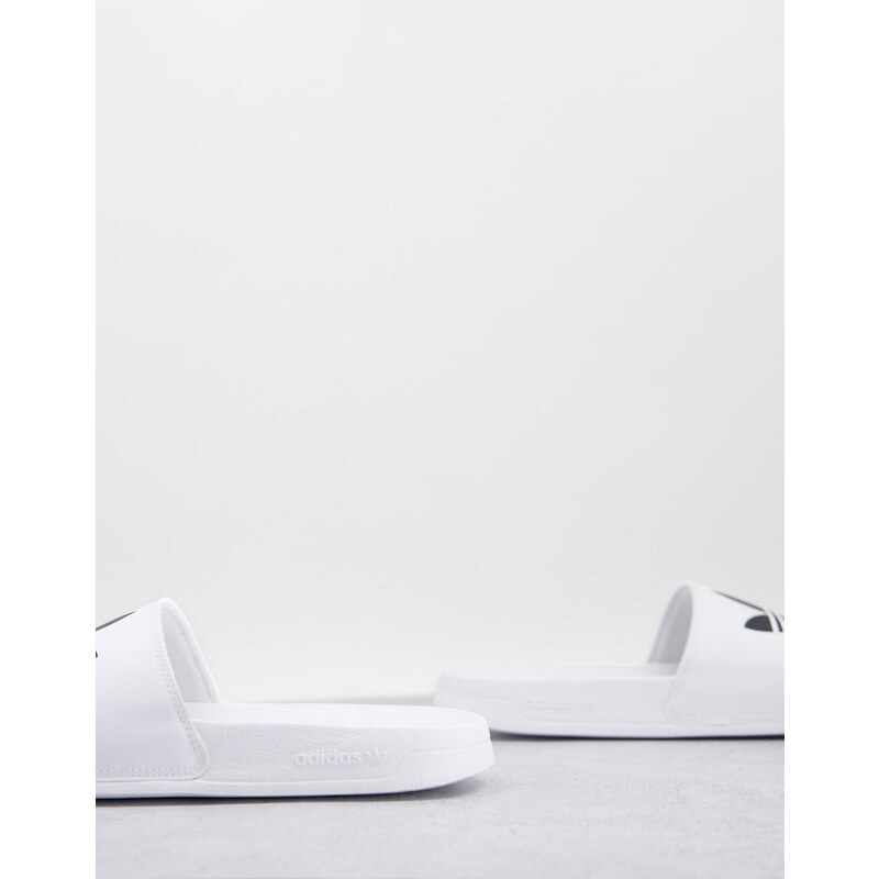 adidas Originals - Adilette Lite - Slider bianche-Bianco