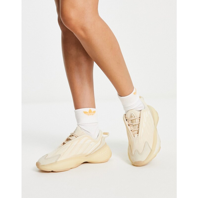 adidas Originals - Ozrah - Sneakers beige triplo-Bianco