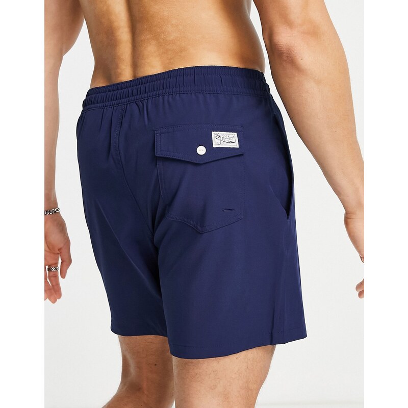 Polo Ralph Lauren - Traveller - Pantaloncini da bagno blu navy