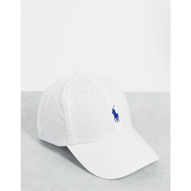 Polo Ralph Lauren - Cappellino bianco con logo