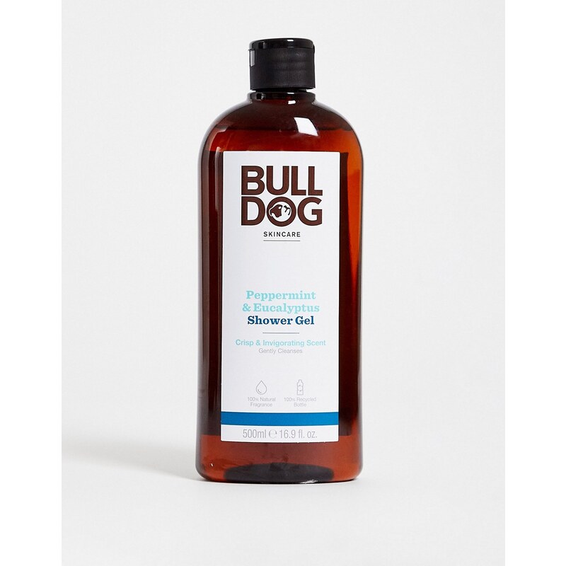Bulldog - Gel doccia alla menta piperita e all'eucalipto da 500 ml-Nessun colore