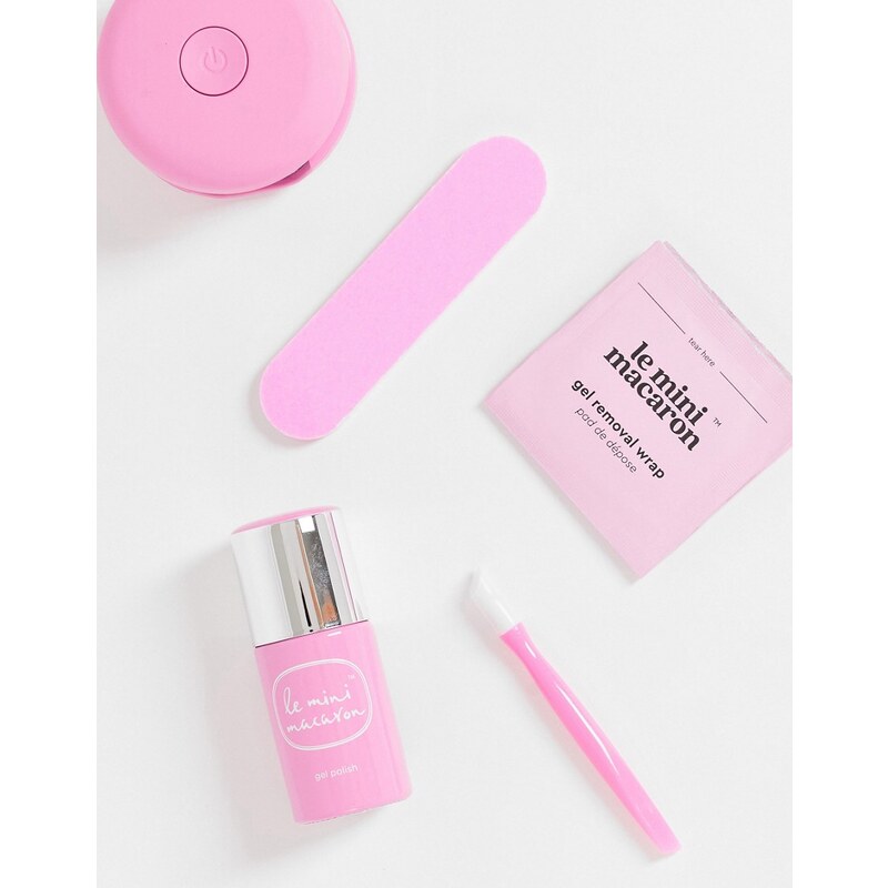 Le Mini Macaron - Kit per la manicure con gel - Bubblegum Crush-Rosa