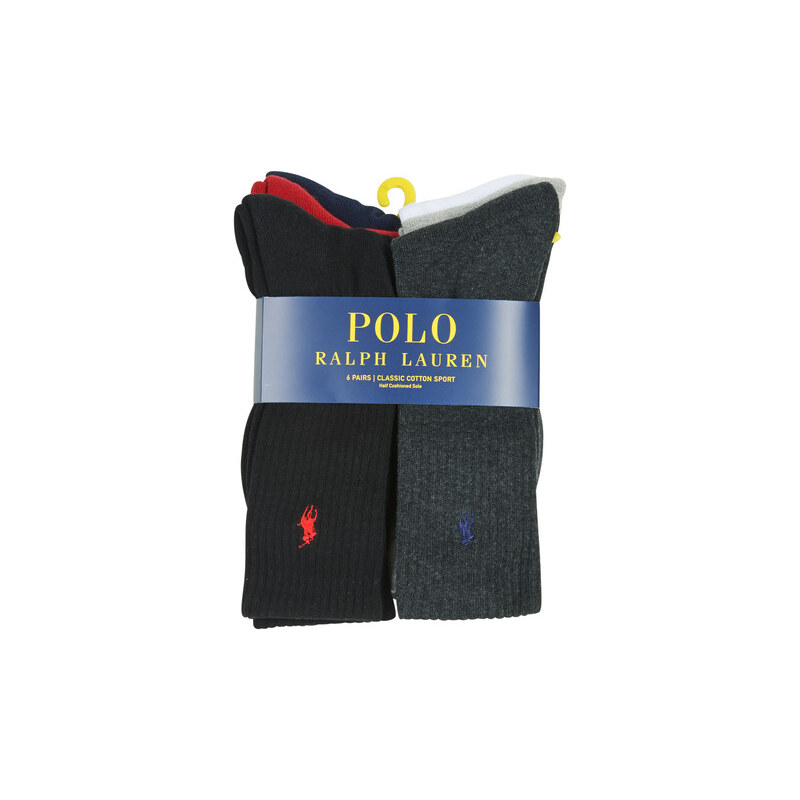 Polo Ralph Lauren Calze sportive ASX110 6 PACK COTTON