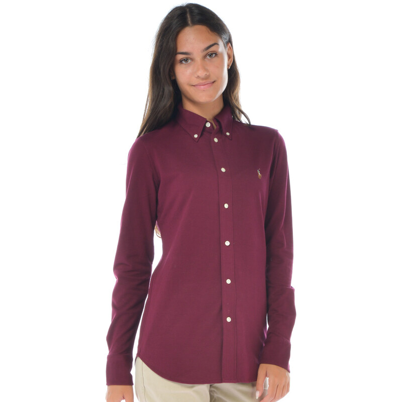 camicia piquet ralph lauren