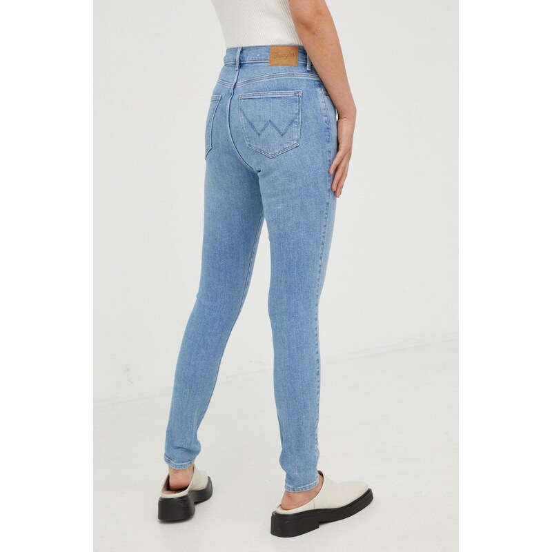 Wrangler jeans High Rise Skinny Forkeeps donna