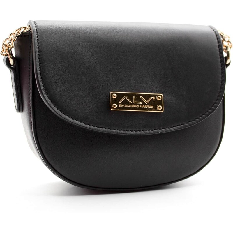 Mini bag da donna ALV by Alviero Martini in pelle - AL011B1218 Nero 