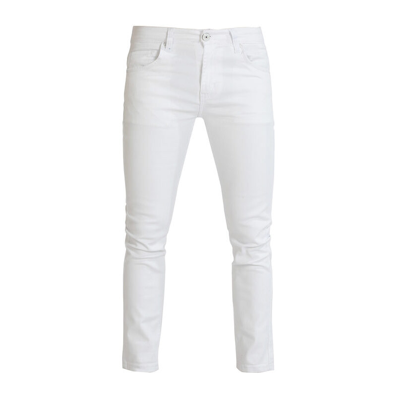 Max Tre Jeans Slim Fit Uomo Bianco Taglia 52