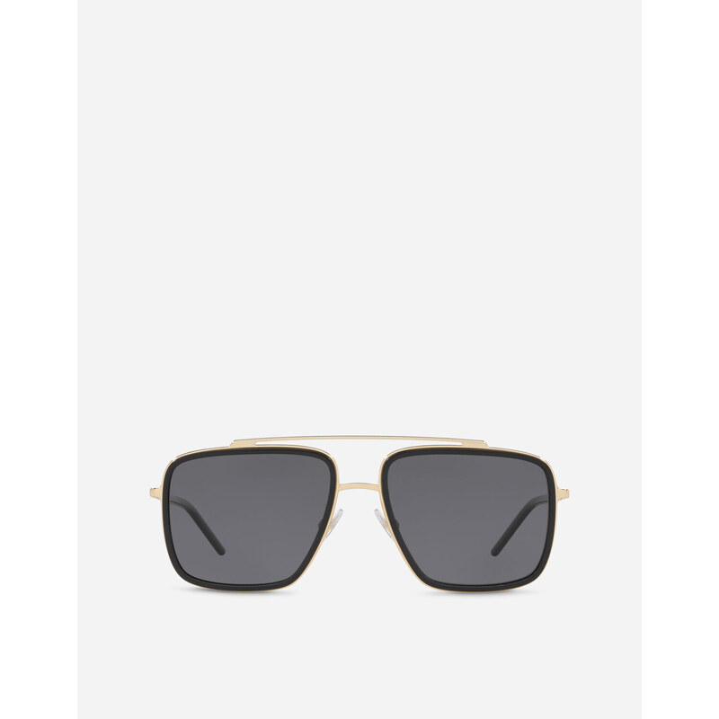 Dolce & Gabbana DG 2264 - 02/87 Oro Nero Opaco | Occhiale Da Sole Uomo