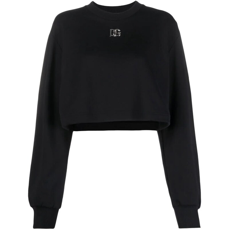 Dolce & Gabbana Men's Felpa Con Black