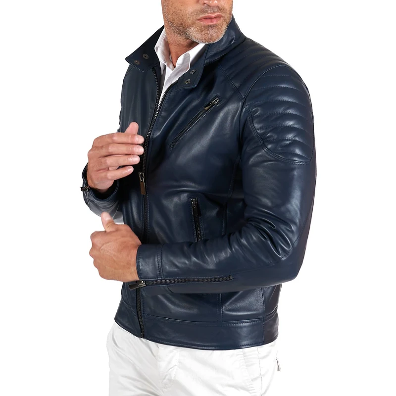 Gilet In Pelle Uomo - American Store Italy - Foto 14
