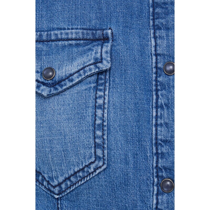 Sisley camicia di jeans donna