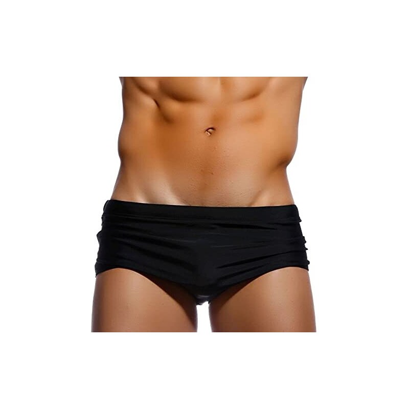 Costume Da Bagno Uomo Slim - Pantaloncini Sportivi Per Nuoto E Spiaggia - Foto 6