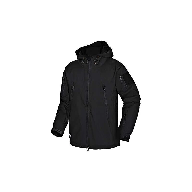 WenVen Giacca ilitare Invernale Calda Cappotto con Cappuccio Staccbile