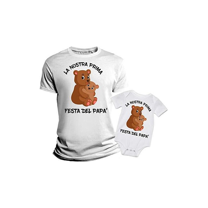 Abbigliamento T Shirt Papa E Figlia Overthetee Coppia Tshirt E