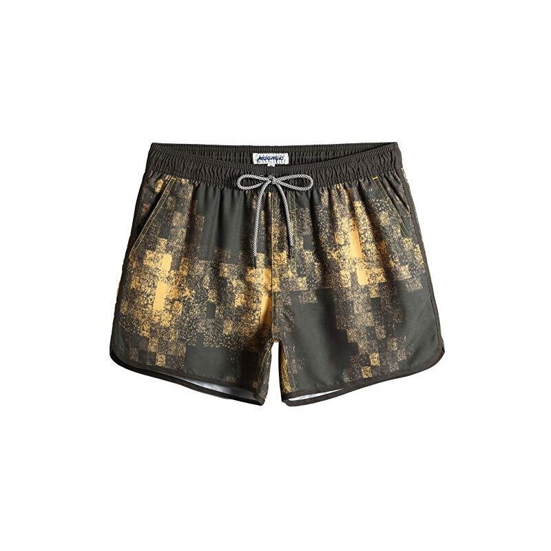 Pantaloncini Da Spiaggia Da Uomo Stile Hawaiano Tiki Da - Foto 11