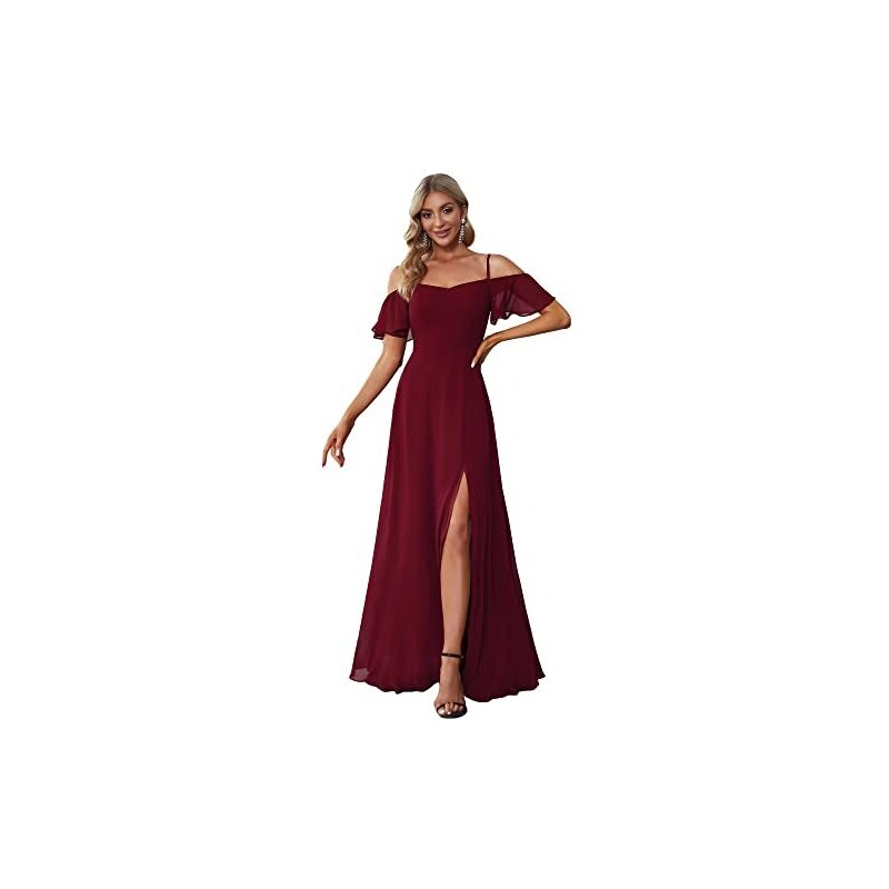 Herou Maglietta Tunica Lunga Donna – Maniche Corte, Spacchi Laterali, In Morbido Modal, Taglie USA, Casual, Beige (XL)