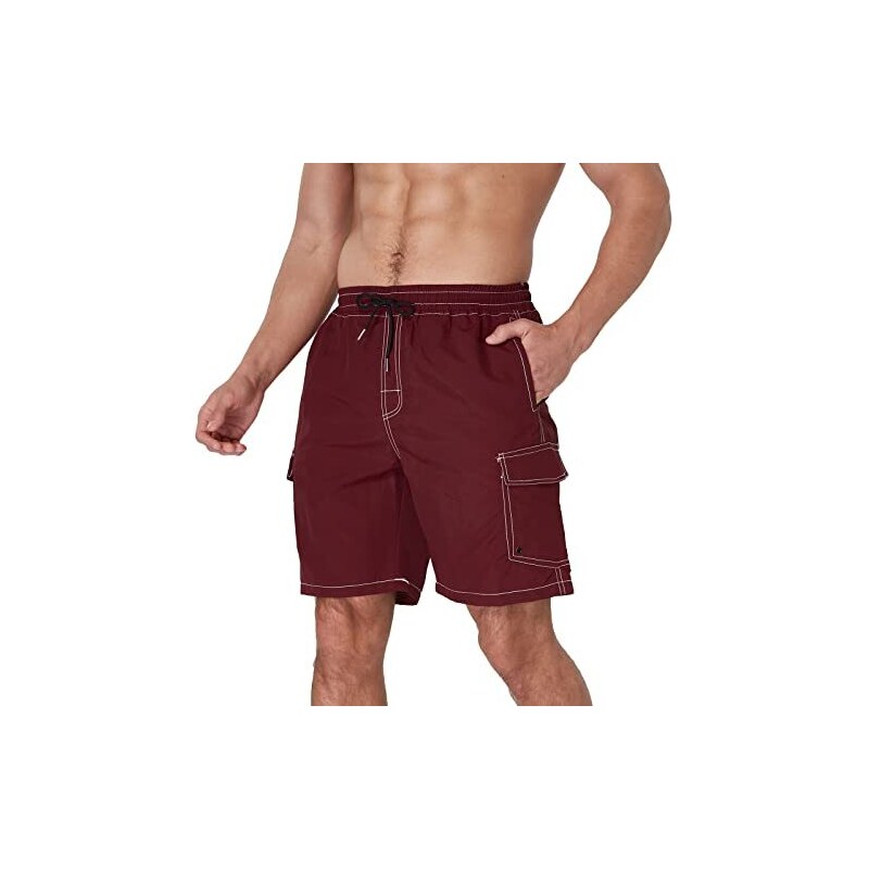 JustSun Costume Uomo Mare Pantaloncini Costumi da Bagno Uomo Mare Corto