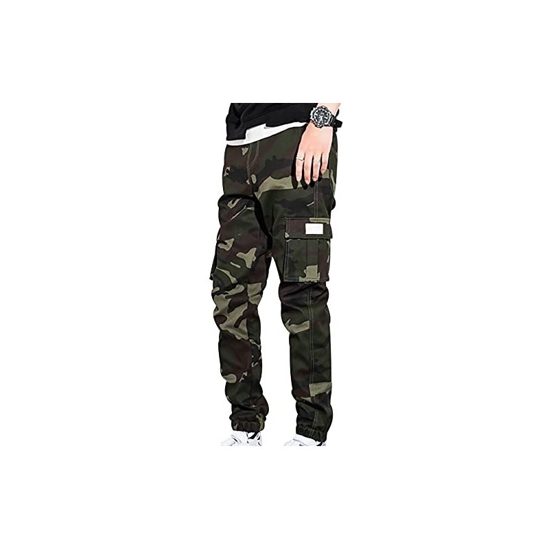 NHNKB Pantaloni cargo da uomo corti in jeans da uomo, estivi