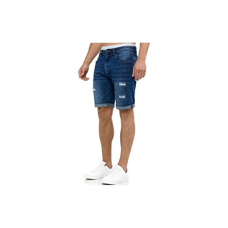 INDICODE Uomini INCleve Shorts - Pantaloncini In Felpa Con Coulisse, Vestibilità Regolare, Lavabili A 40°