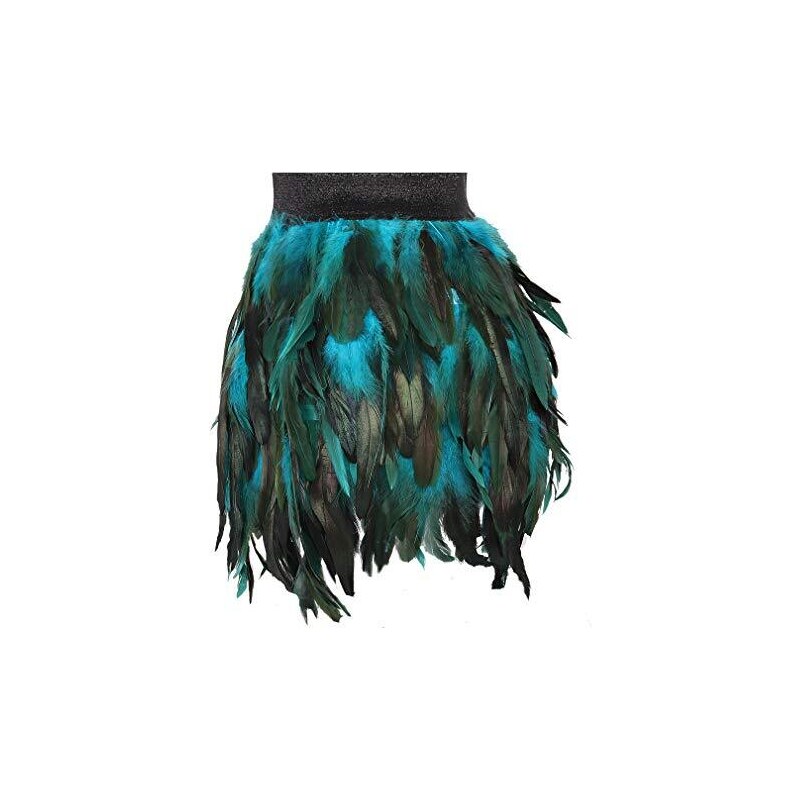 Collusion - Gonna in denim blu medio con cintura stile Y2K