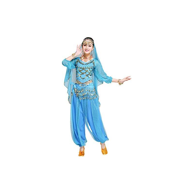 Costumi Professionali Di Danza Del Ventre Indiano - Alibaba - 4