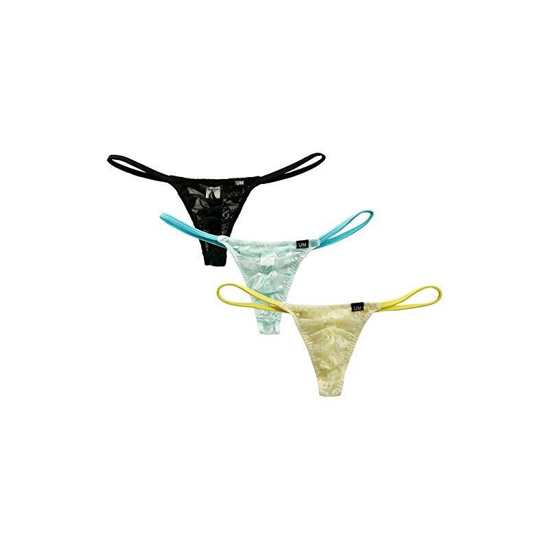 Sexy Herren Tanga Tanga Unterwäsche T-Back Pouch Briefs Bademod
