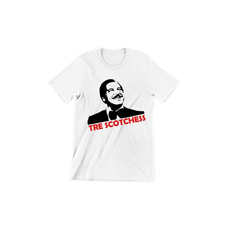 iMage T-Shirt Has! Fidanken Cane Cult Anni 80 - Divertente - Uomo-S-Nera