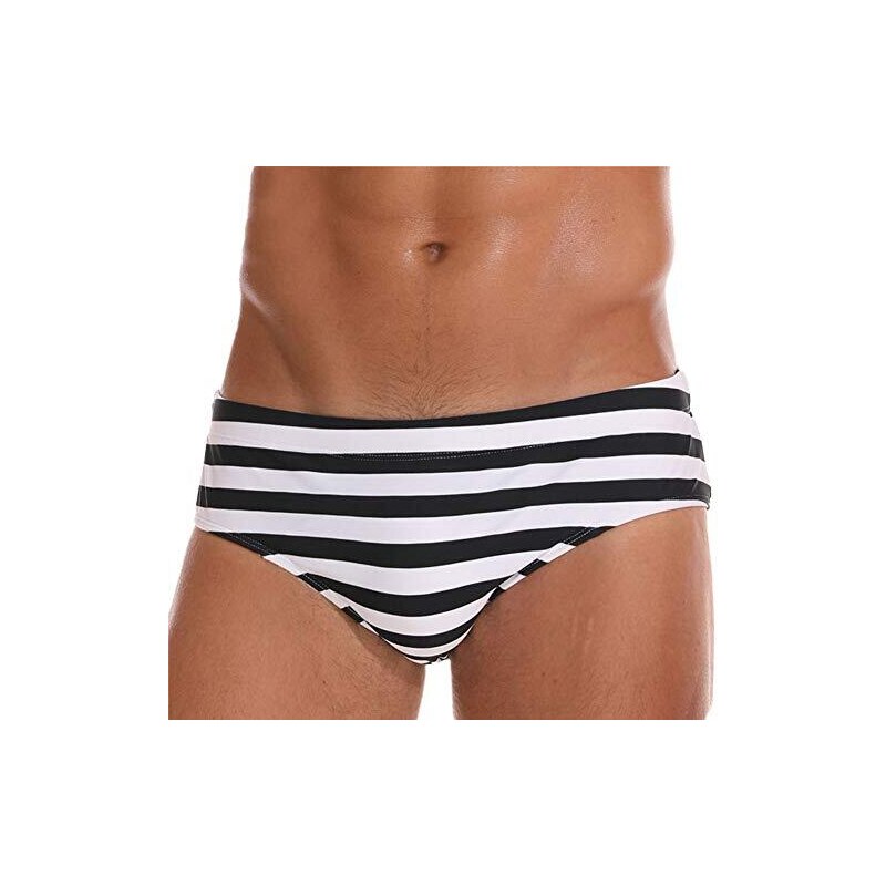 Costume Da Bagno Uomo – Bikini Sottile Trasparente, Vita Bassa – Taglie XS-4XL – Multicolor - Foto 3
