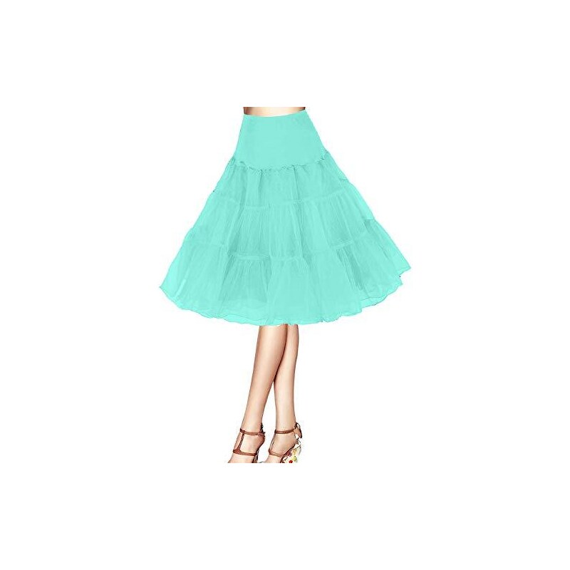 Sottogonna In Cotone Crinolina - Lunghezza 105 Cm - Vintage Anni 50 - Per Abiti Sposa, Festa E Cosplay - Foto 2