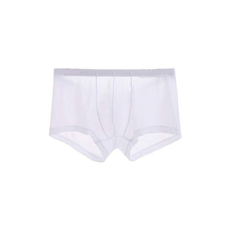 Kwelt Pantaloncini da Uomo Boxer Sexy Trasparente a Vita Bassa Boxer