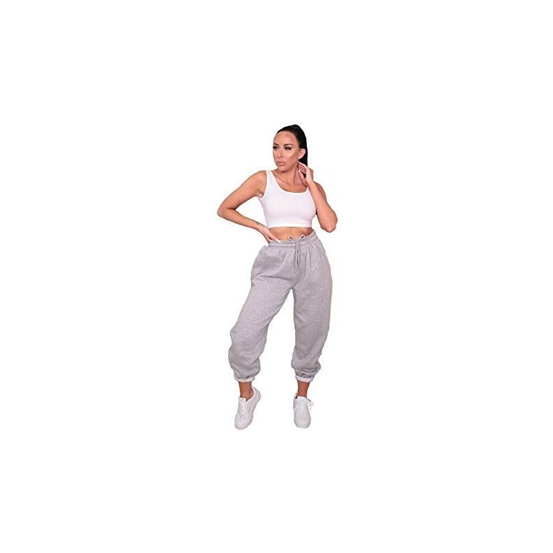 GUESS® Pantalón jogger con bandas en contraste Mujer