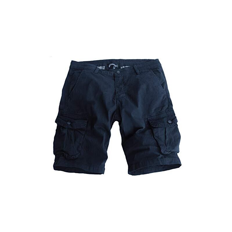 Tuta Intera Uomo Manica Lunga - Salopette In Cotone, Comfort, Con Tasche, Per Casual E Vacanza - Foto 3