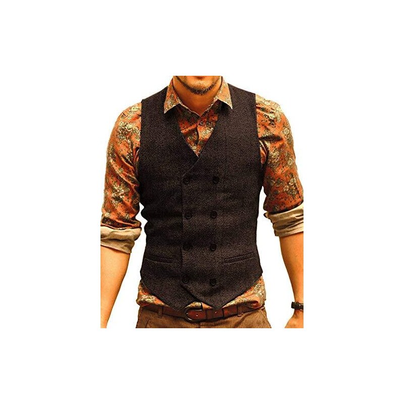 Cappello Da Uomo In Tweed, Stile Britannico, Stile Newsboy, A Spina Di Pesce Stile Gatsby Cappelli Da Strada~p125635869