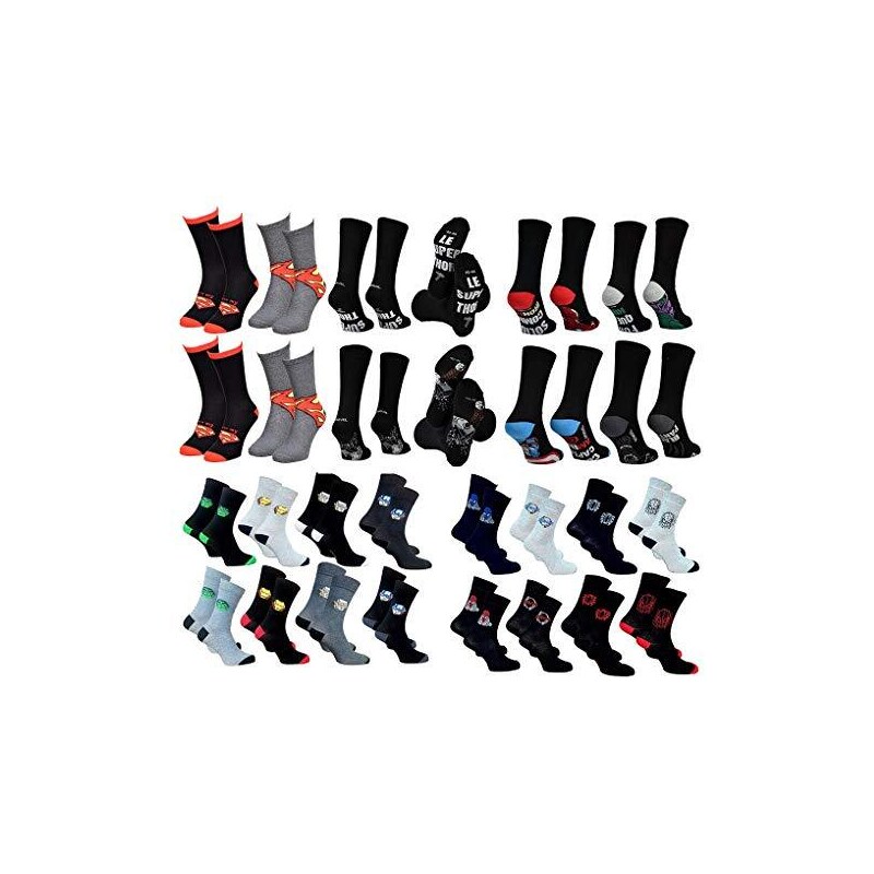 United Labels NASA Calzini Uomo Multicolore (confezione da 3), multicolore, 39-42